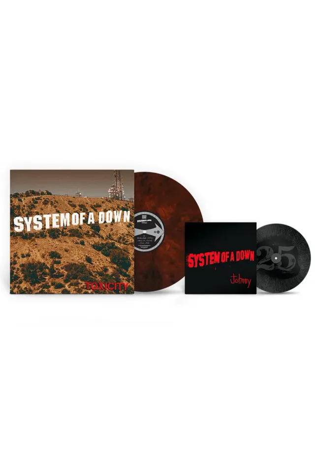 System Of A Down Toxicity 25th Anniversary Vinyl farbig + 7"