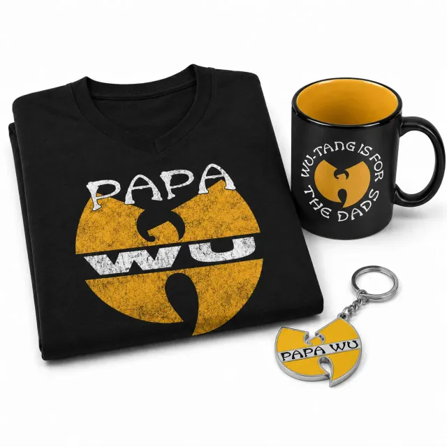 Wu-Tang Papa Wu Bundle 2 T-Shirt Tasse Set