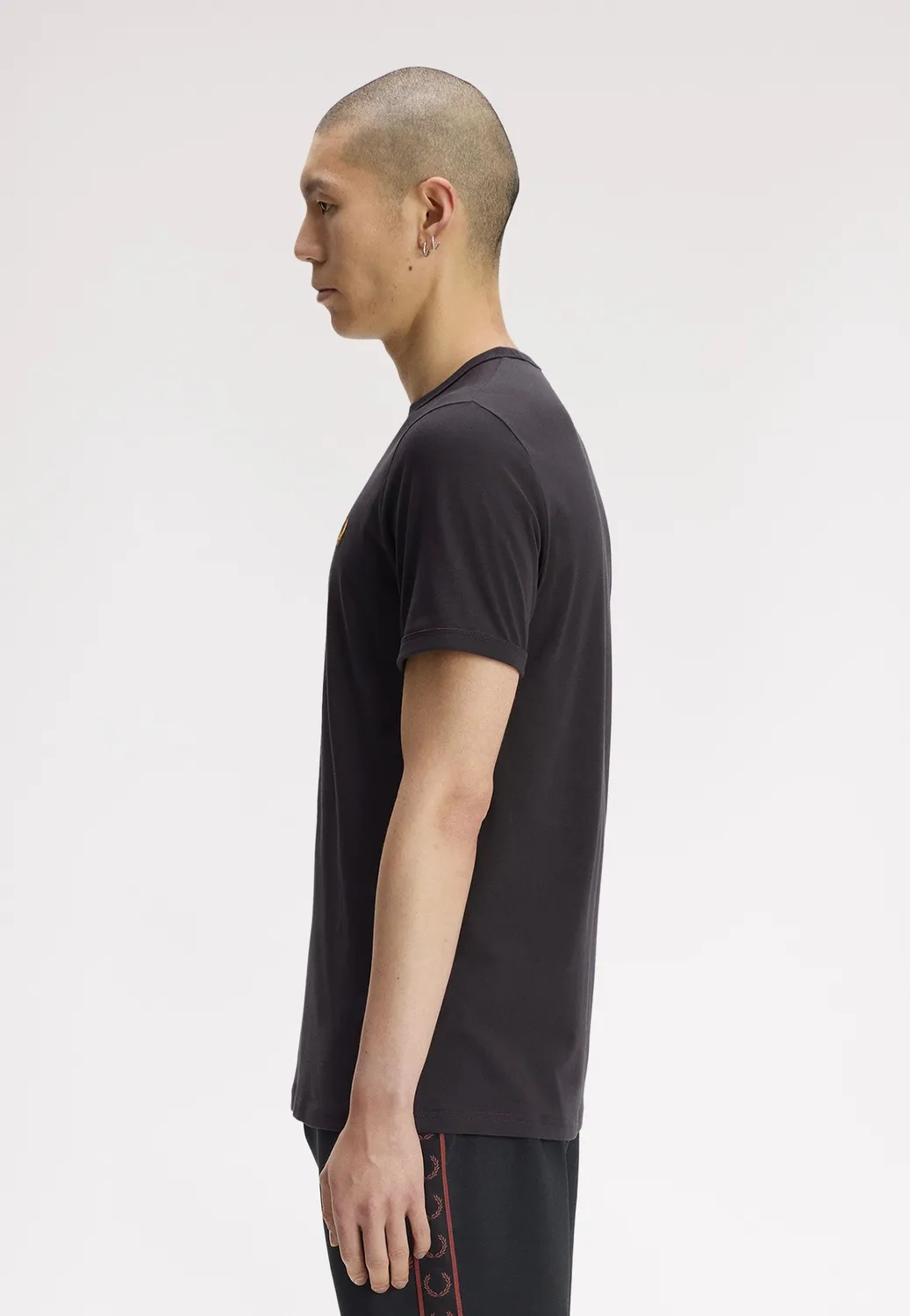 Impericon Ringer Anchor Grey T-Shirt Grau Jersey