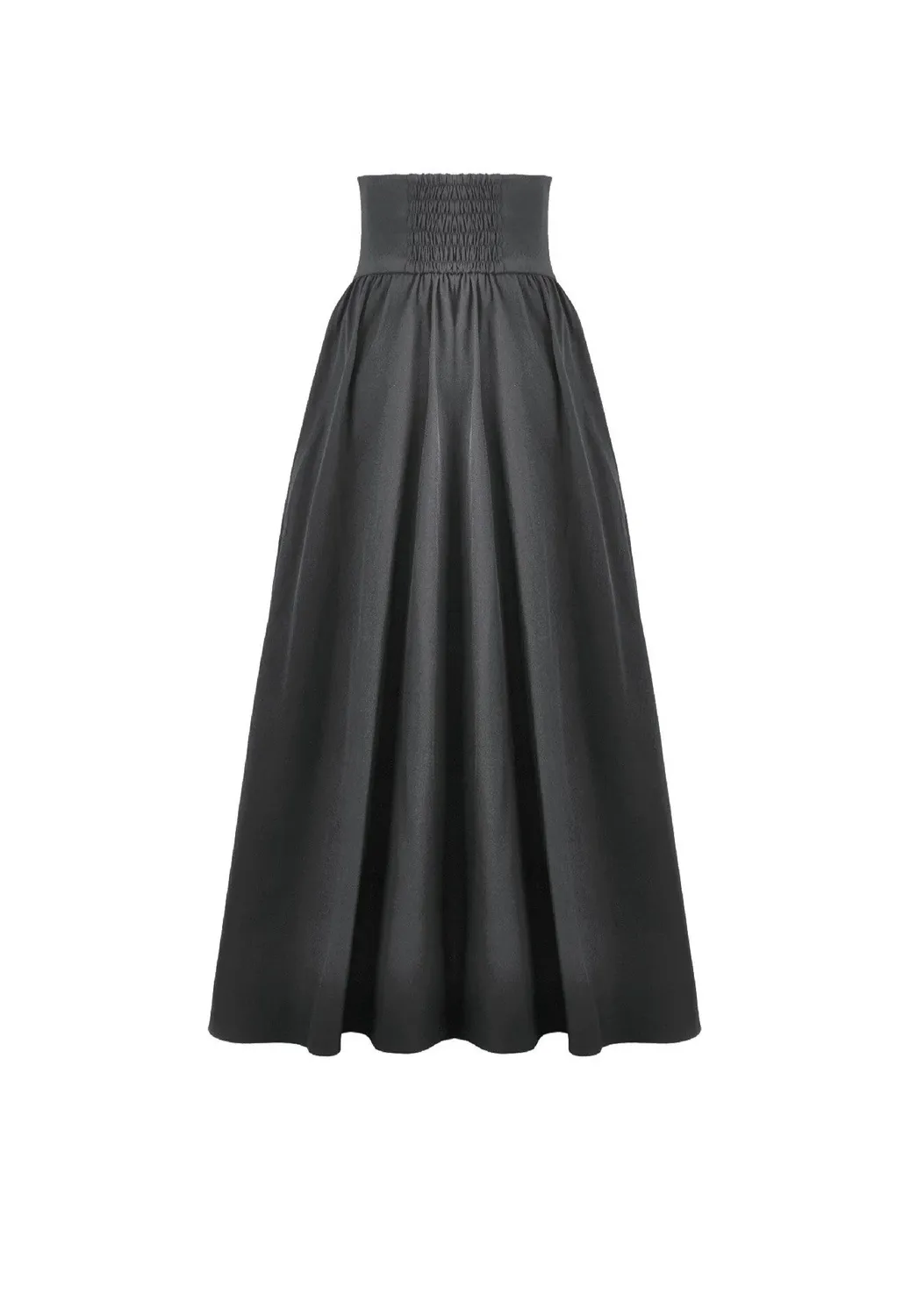 Impericon Gothic High Waist Rock schwarz Stickerei
