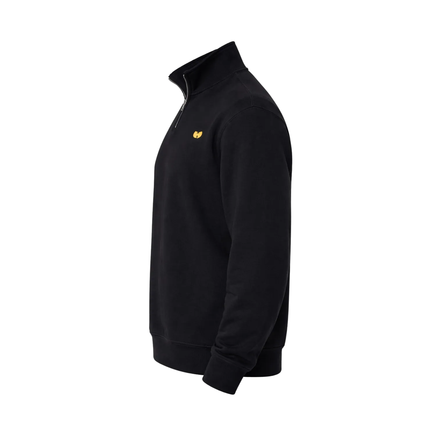 Wu-Tang Quarter Zip Pullover Baumwollmix gestickt