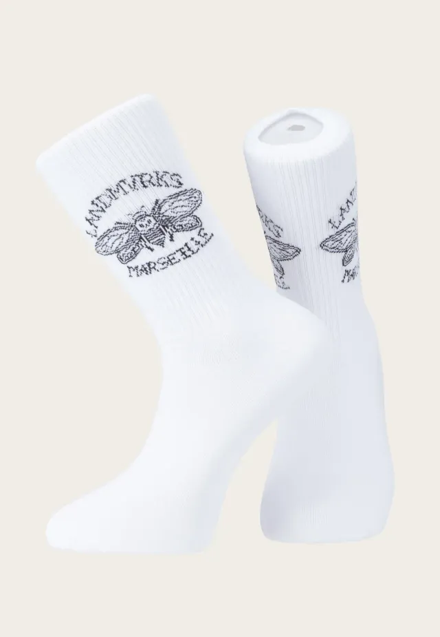 Impericon Cicada Marseille White Socken weiß Onesize