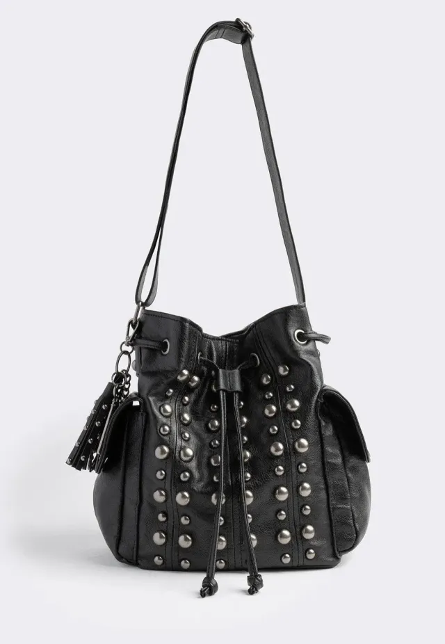 Impericon Kara Vegan Bucket Tasche schwarz Onesize Gothic