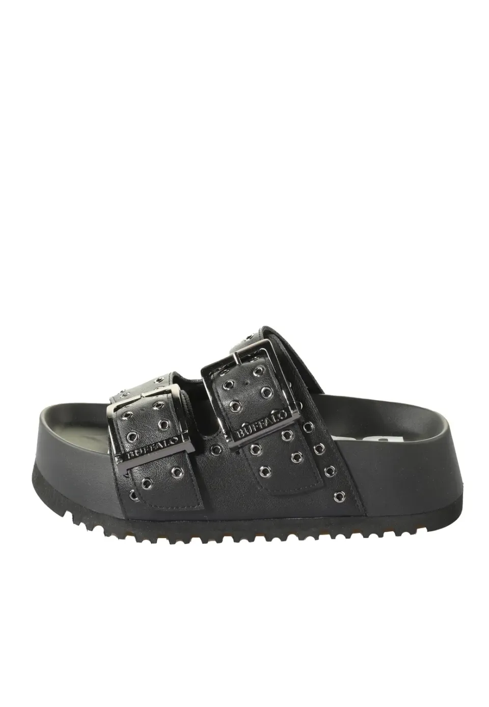 Impericon Jane Ari Riv Vegan Nappa Sandalen Schwarz vegan