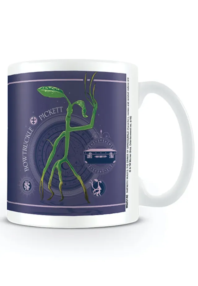 Bowtruckle Tasse Keramik lila Onesize Fantasy-Motiv