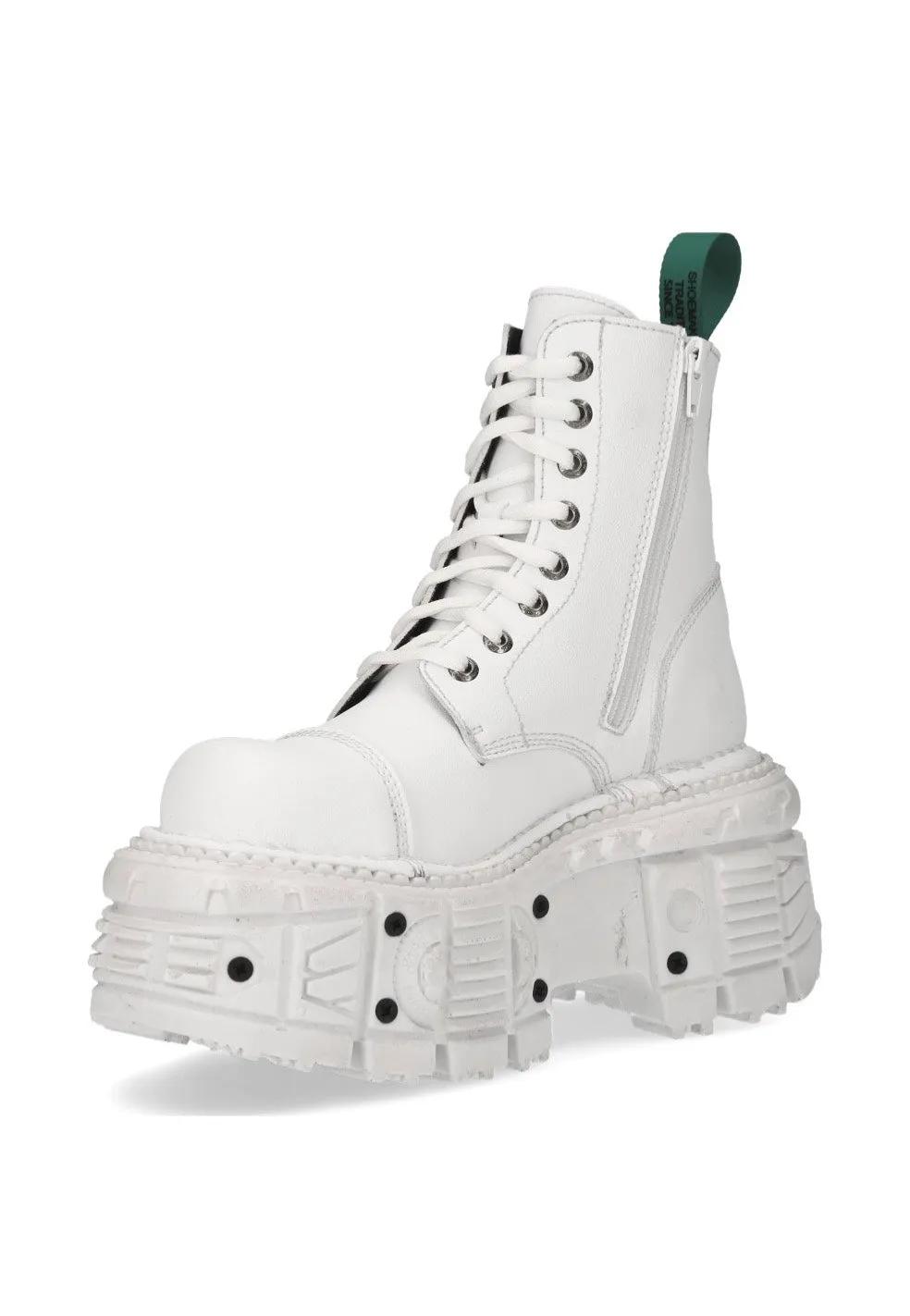 Impericon M Tankmili 083C V6 White Boots weiss vegan