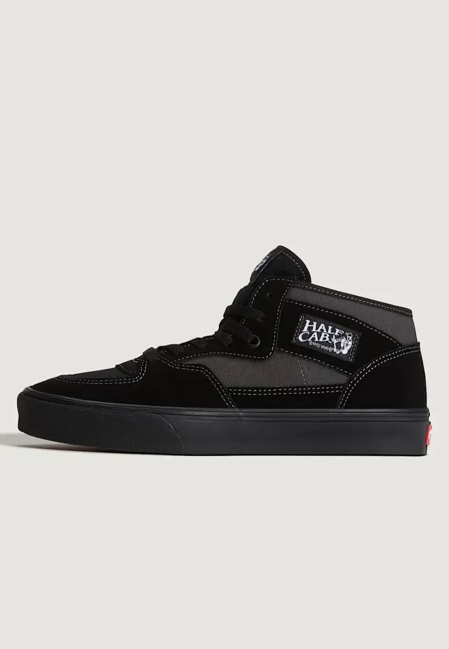 Vans Half Cab Decon Skateschuhe Schwarz Wildleder