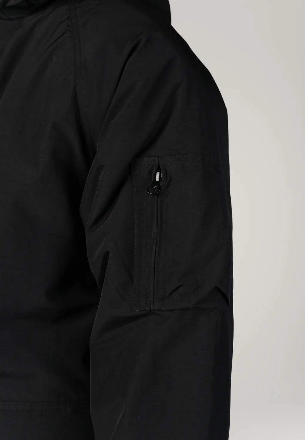 Impericon Stanwood Black Jacke lang Nylon