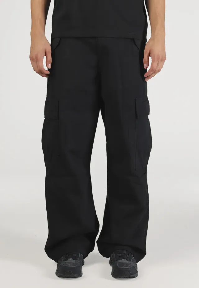 Impericon Osborn Cargo Garment Dyed Black Hose schwarz