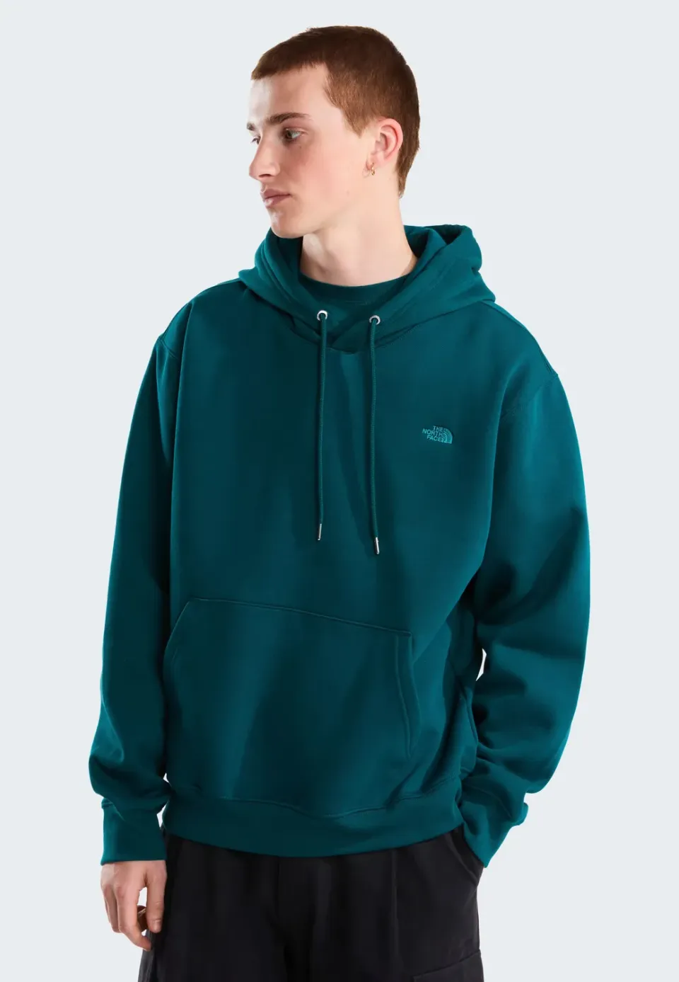 The North Face Simple Dome Relaxed Hoodie Pacific Teal Herren