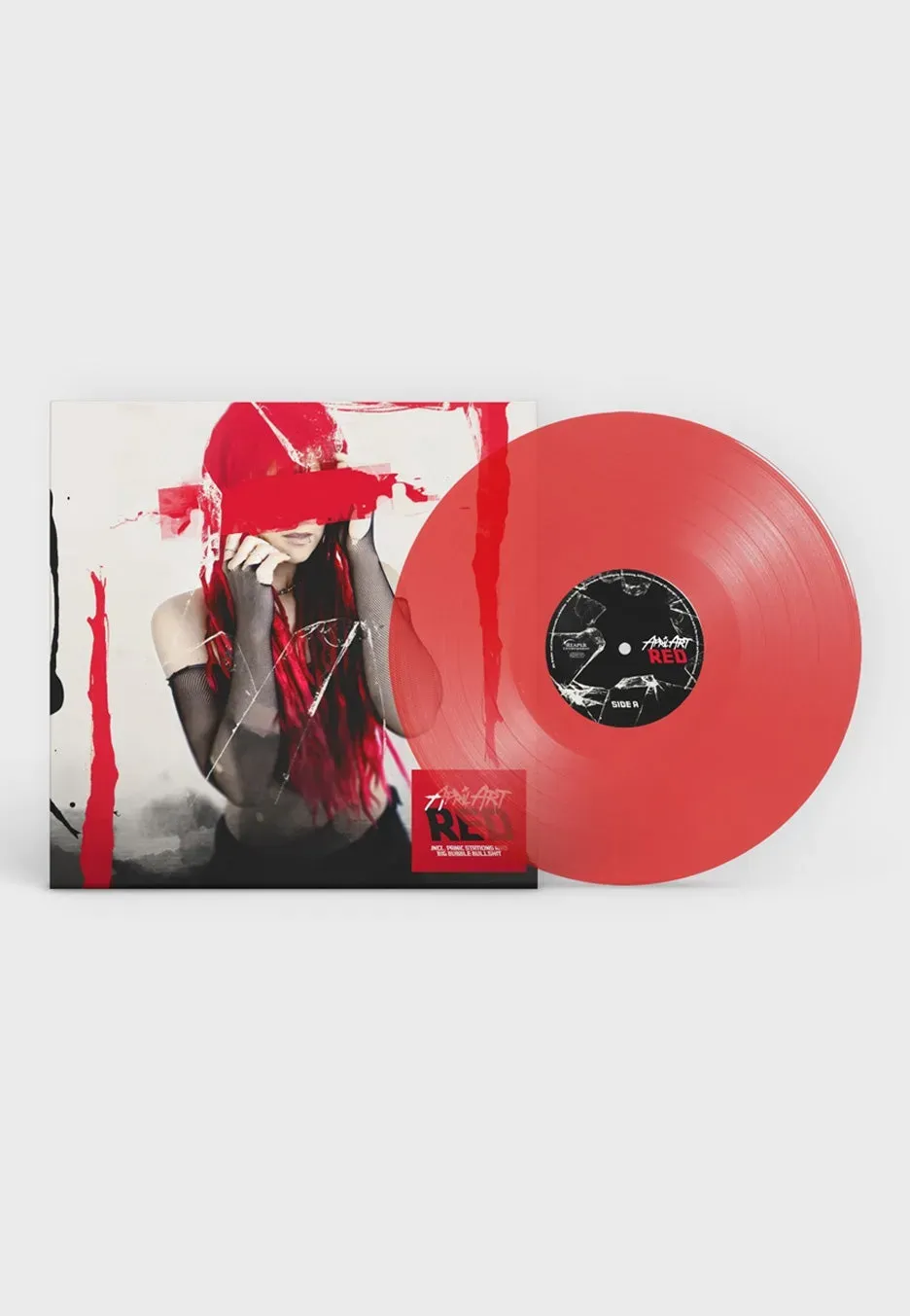 Impericon RED Ltd. Transparent Red Colored Vinyl LP