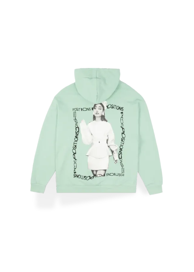 Ariana Grande positions Hoodie mint S-2XL