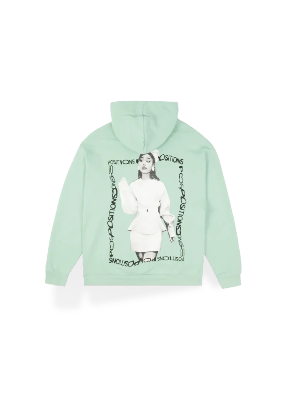 Ariana Grande positions Hoodie mint S-2XL