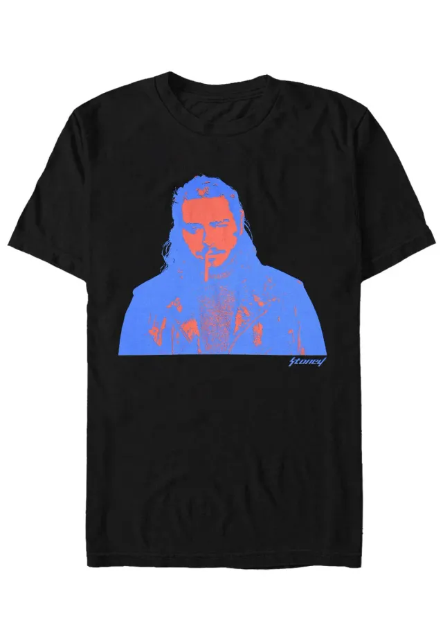 Impericon Red & Blue Photo T-Shirt schwarz Pop