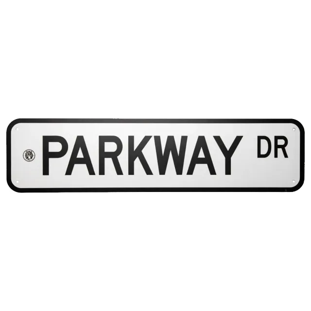 Parkway Drive Street Sign Blechschild 61 cm Metall