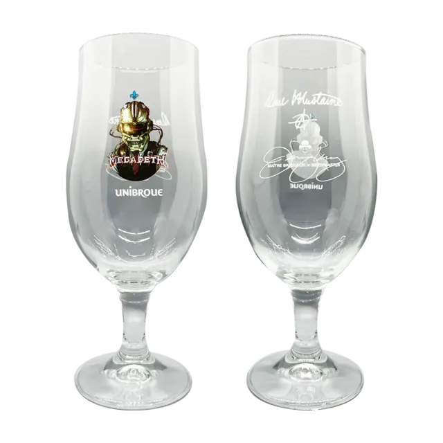 Megadeth Cyber Army Pintglas Bierglas Logo