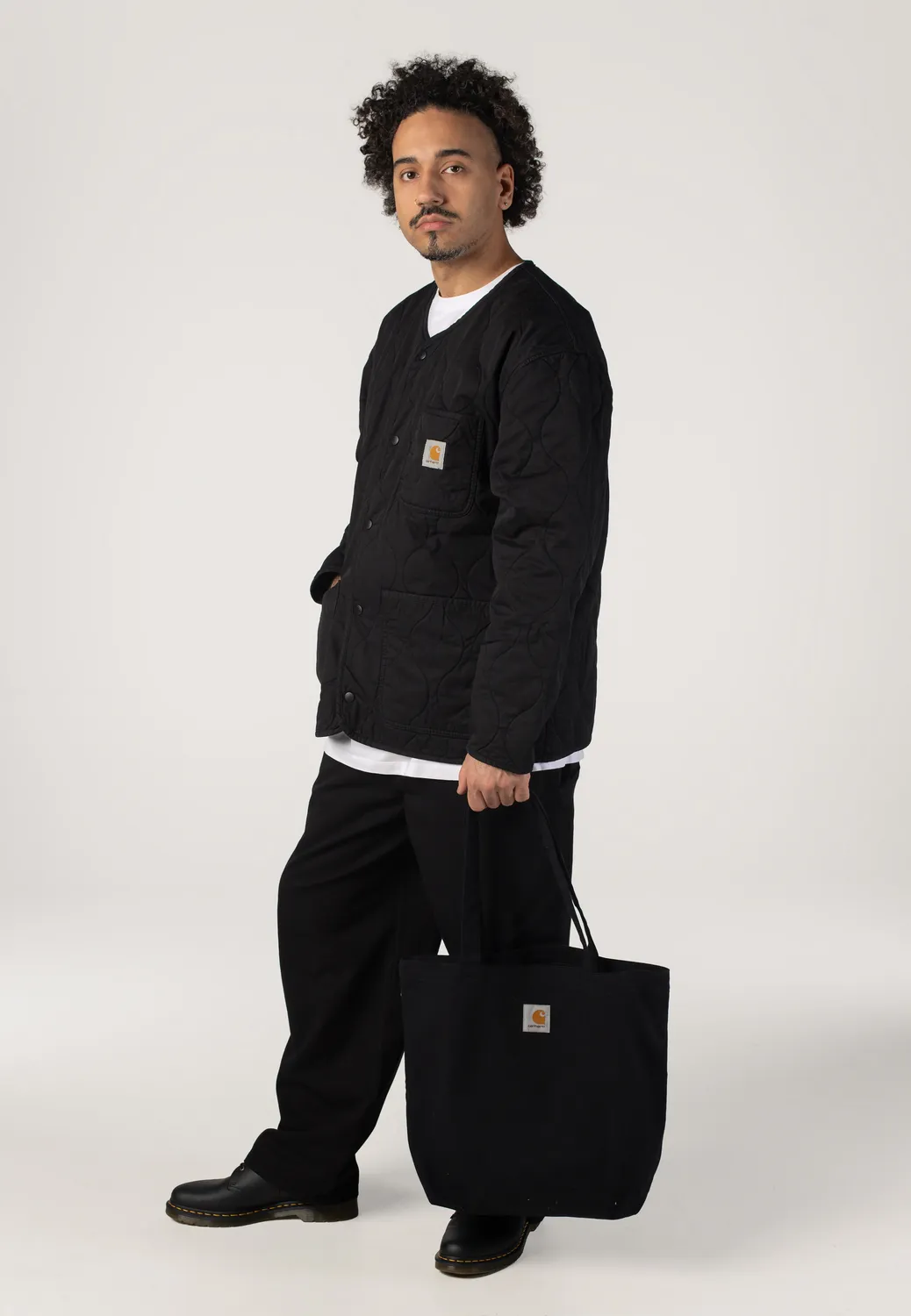 Impericon Skyton Liner Black Jacke schwarz Twill