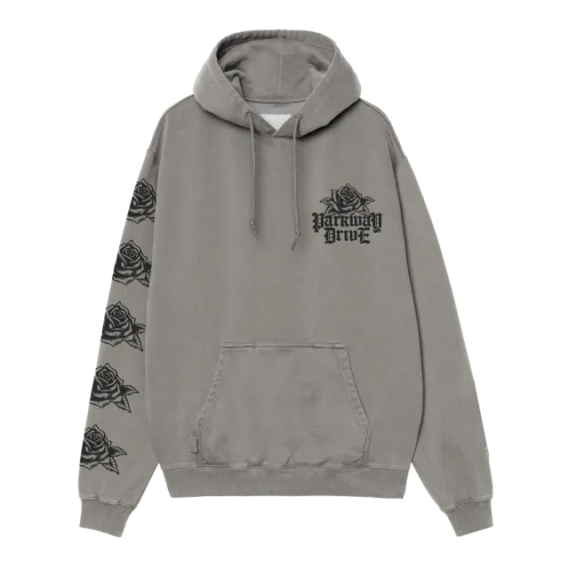 Parkway Drive Chronos Faded Hoodie grau Pullover