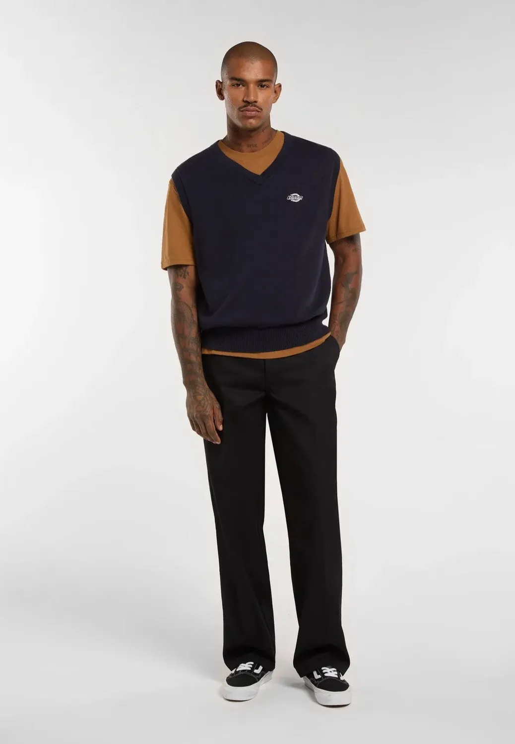 Impericon 877 Loose Fit Work Hose schwarz Twill Herren