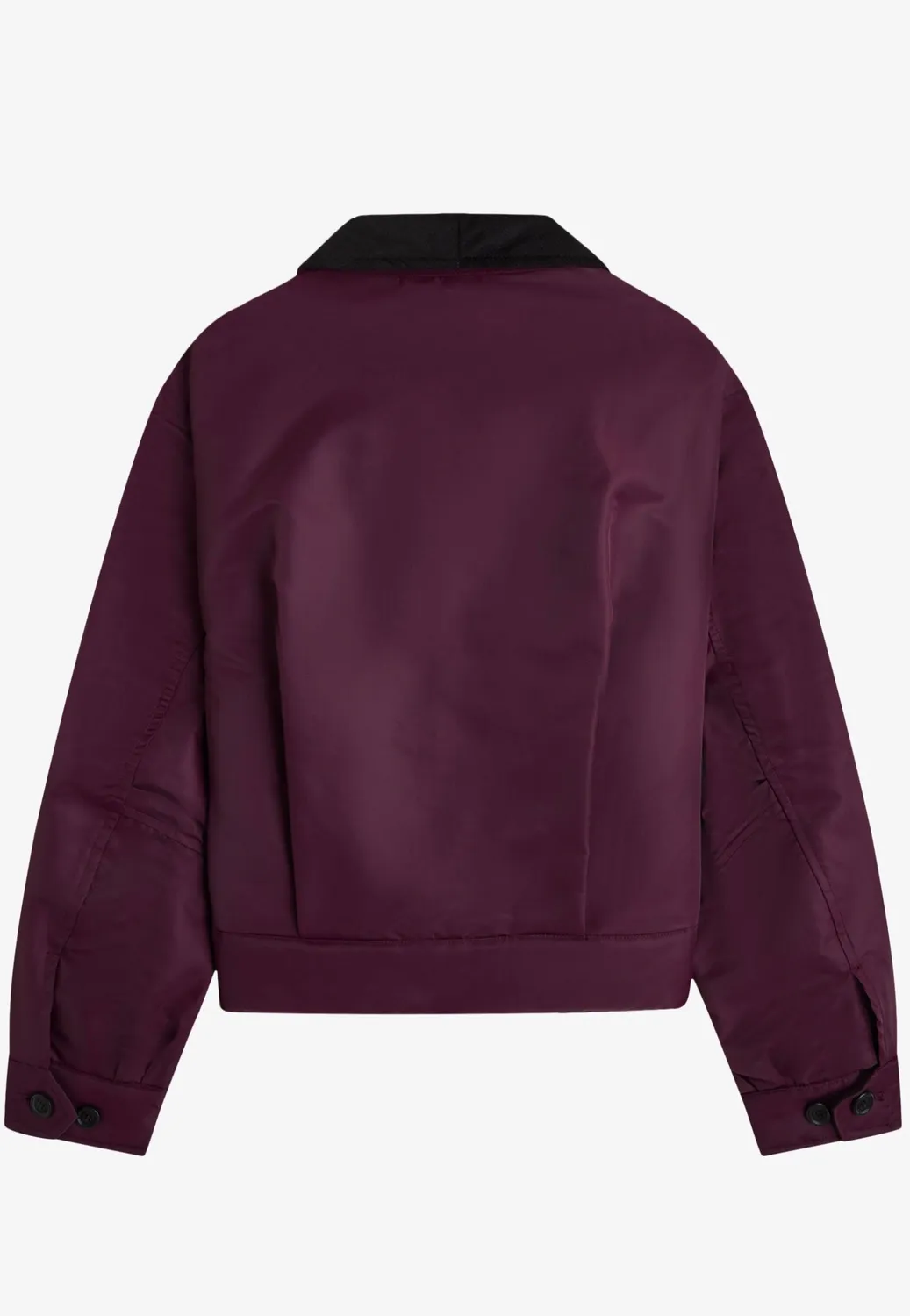 Impericon Padded Caban Plum Jacke lila kurz