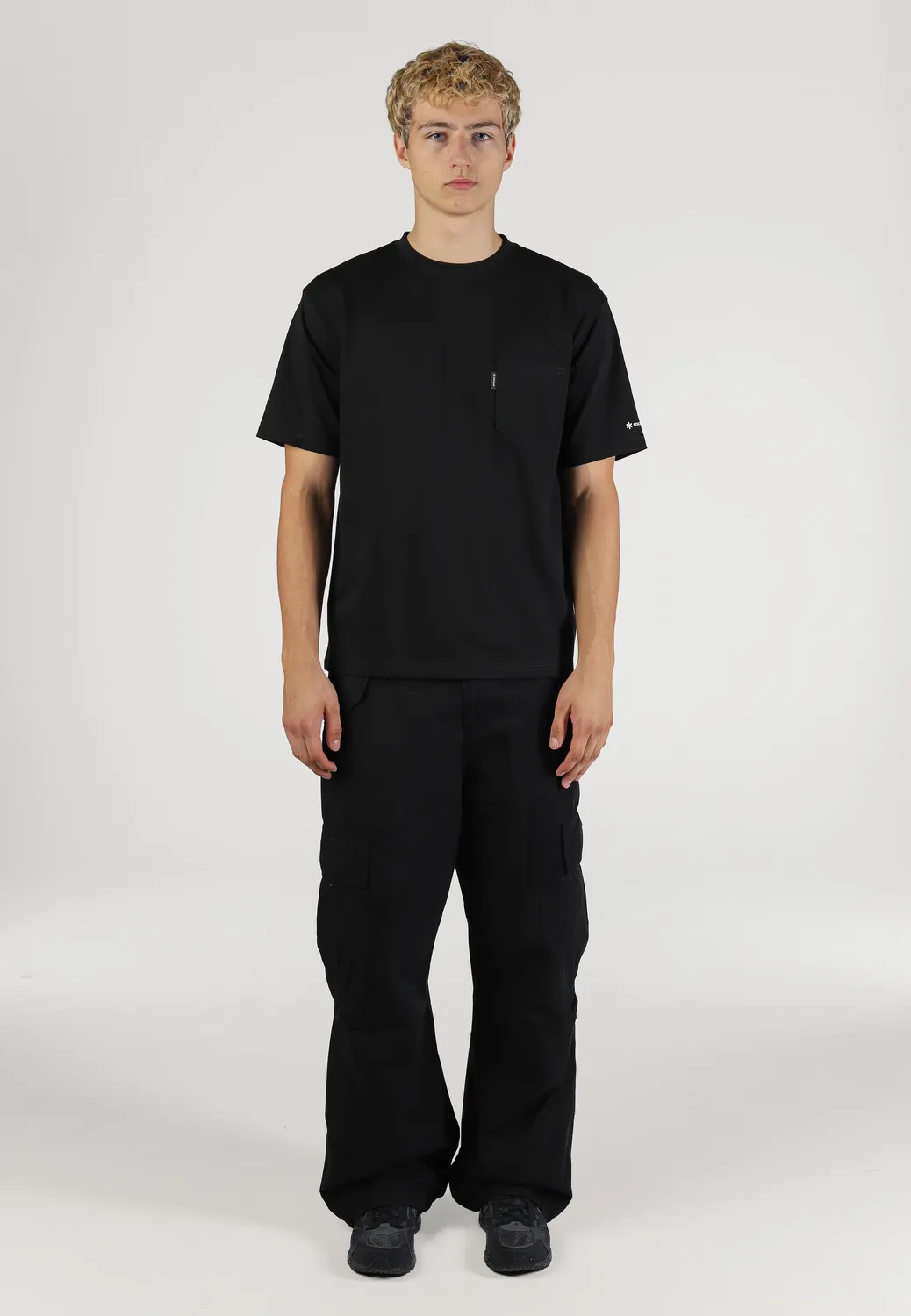 Impericon Osborn Cargo Garment Dyed Black Hose schwarz