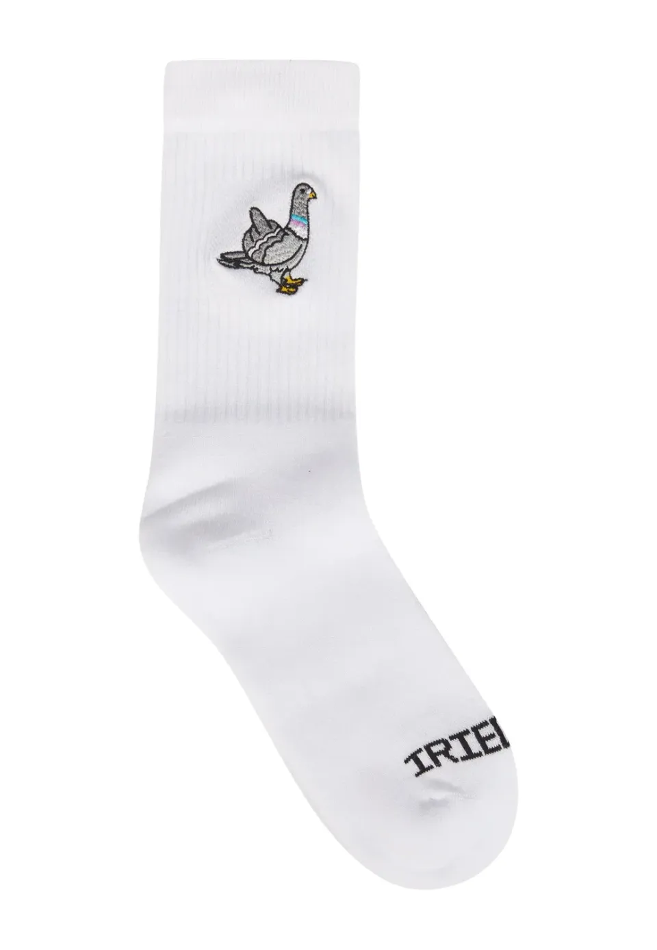 Impericon Pigeon Finger White Socken Weiß vegan