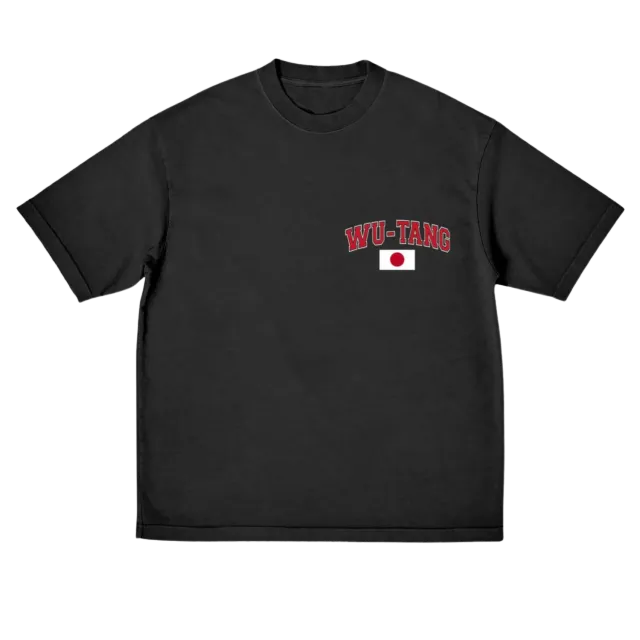 Wu-Tang Japan Global Pride Tee T-Shirt Cropped 250 GSM