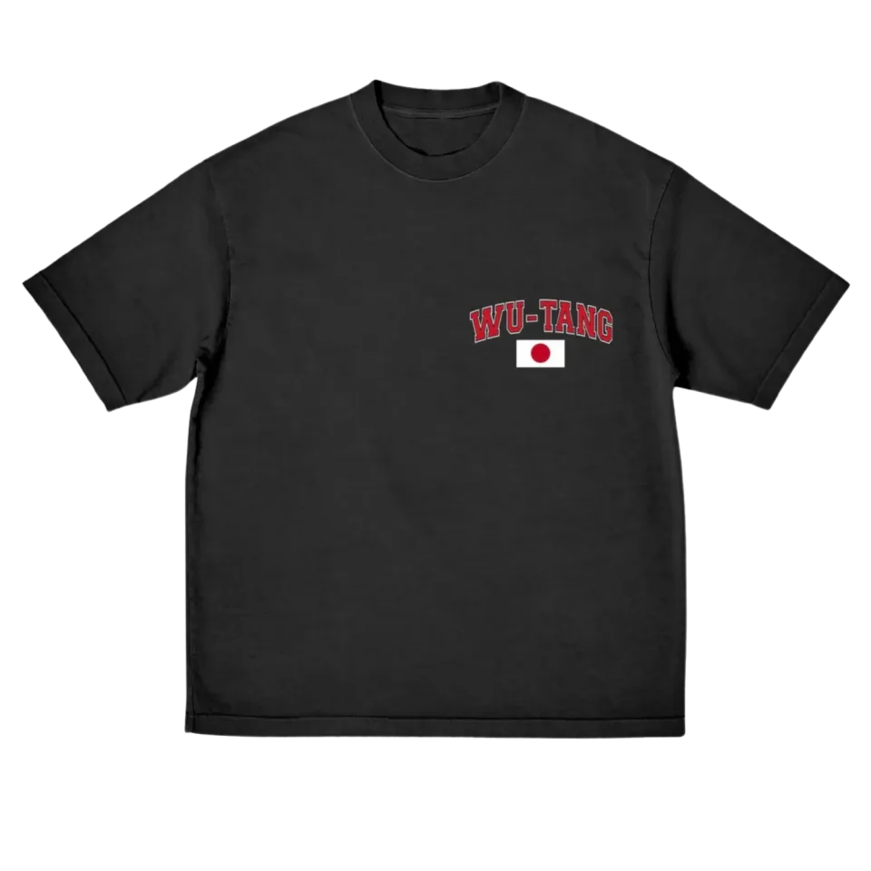 Wu-Tang Japan Global Pride Tee T-Shirt Cropped 250 GSM