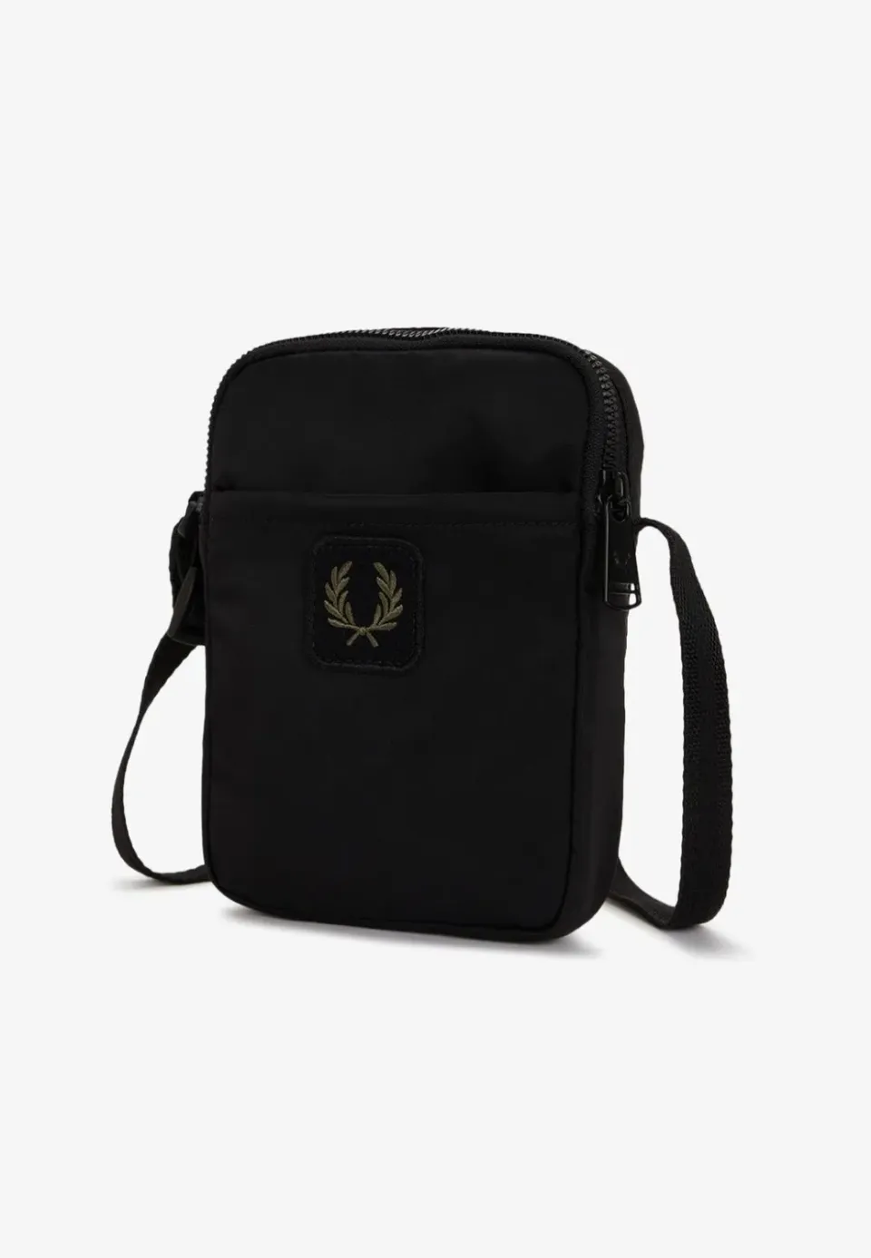 Impericon Crinkle Nylon Small Side Tasche Schwarz