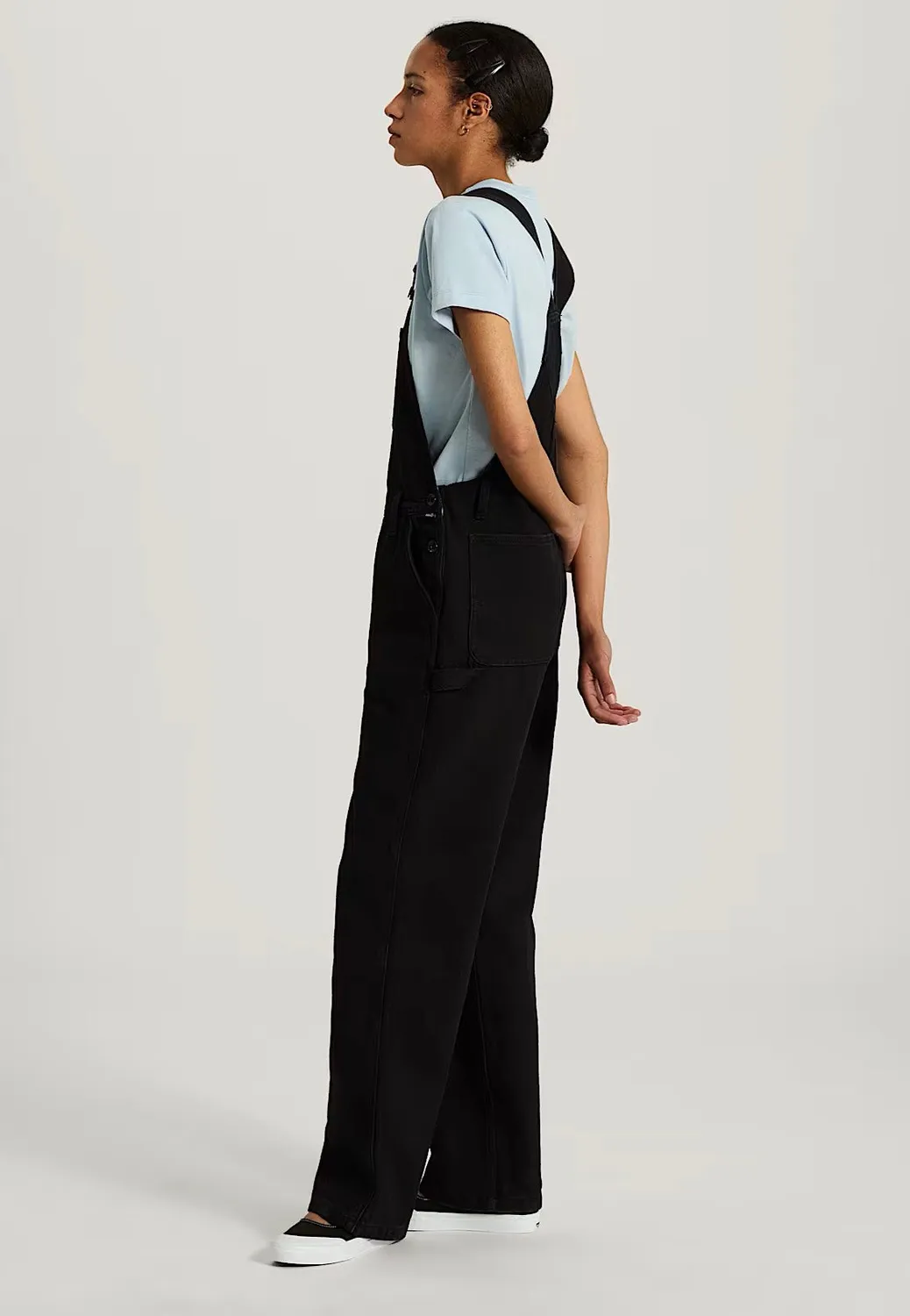 Impericon Chore Denim Overall Black Rinse Hose schwarz