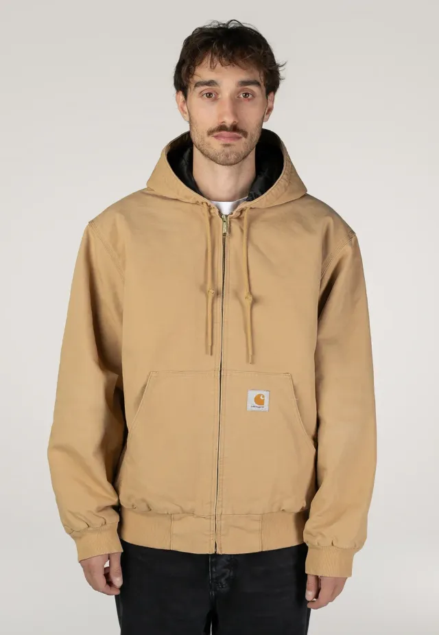 Impericon OG Active Stone Canvas Jacke Braun Übergangsjacke