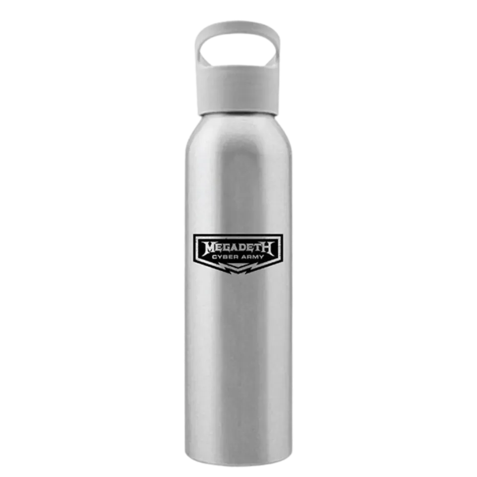 Megadeth Cyber Army Trinkflasche Logo 2019
