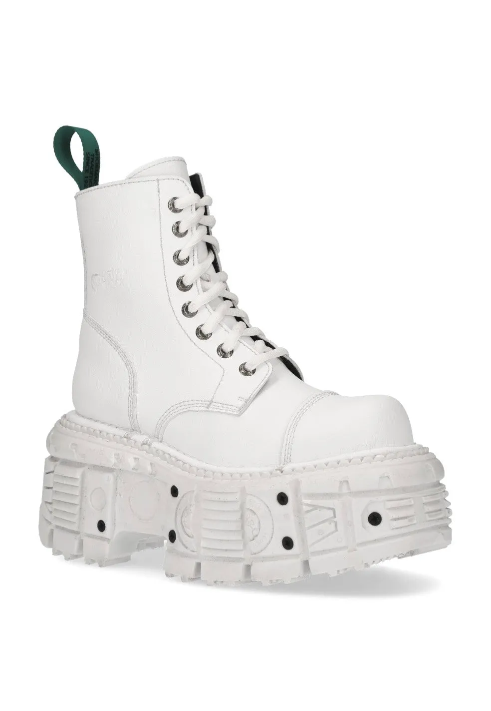 Impericon M Tankmili 083C V6 White Boots weiss vegan