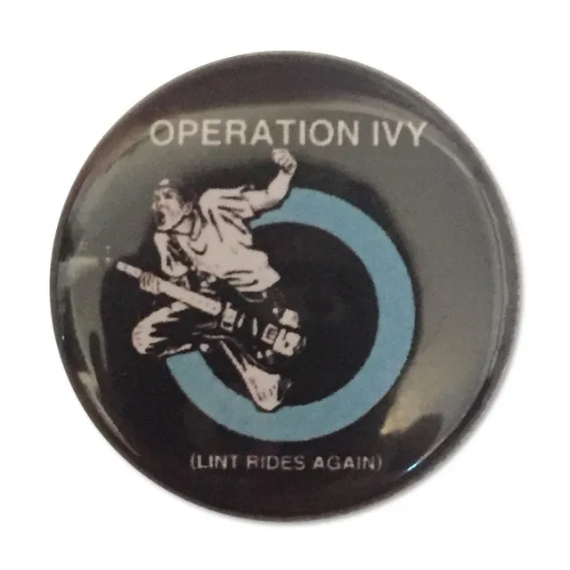 Operation Ivy Lint Rides Again Button 1" Metall