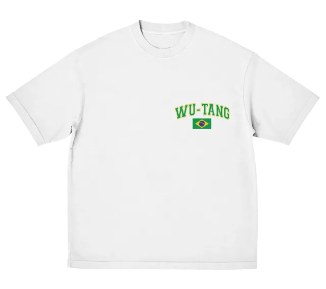 Wu-Tang Brazil Global Pride T-Shirt grün Cropped