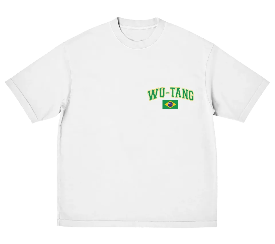 Wu-Tang Brazil Global Pride T-Shirt grün Cropped