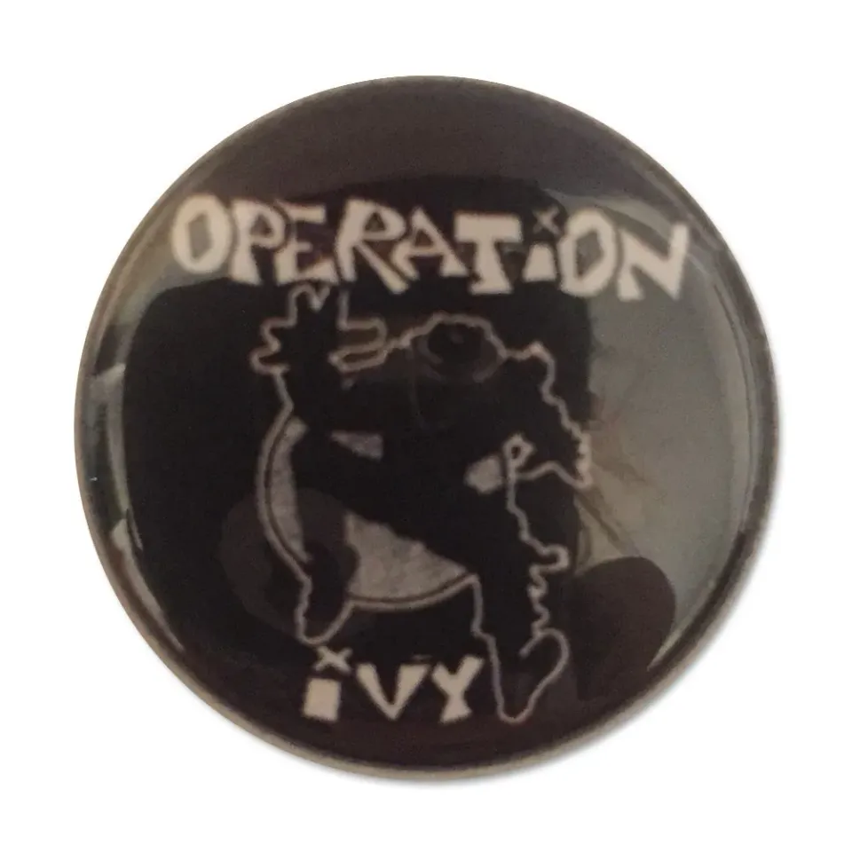Operation Ivy Ska Man Button 2,5 cm Metall