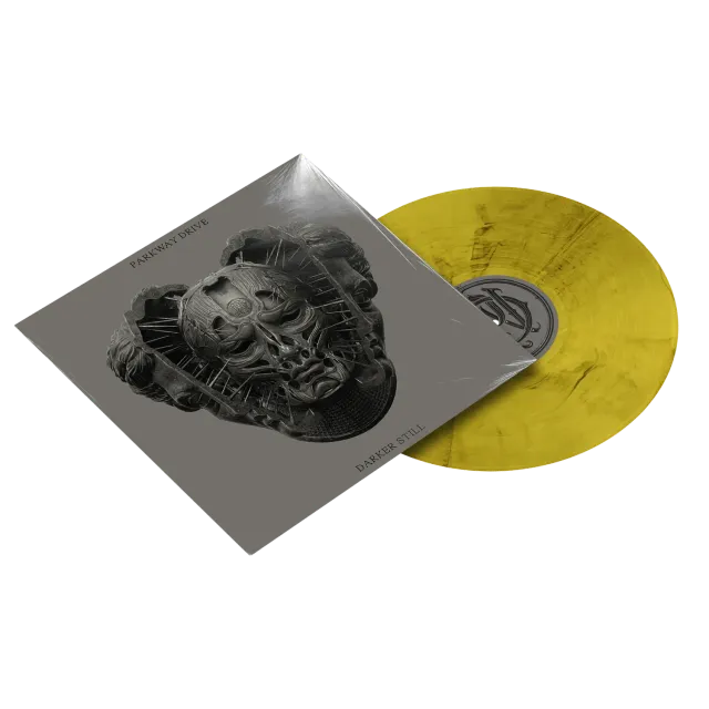 Parkway Drive Darker Still LP Vinyl gelb-schwarz marmoriert