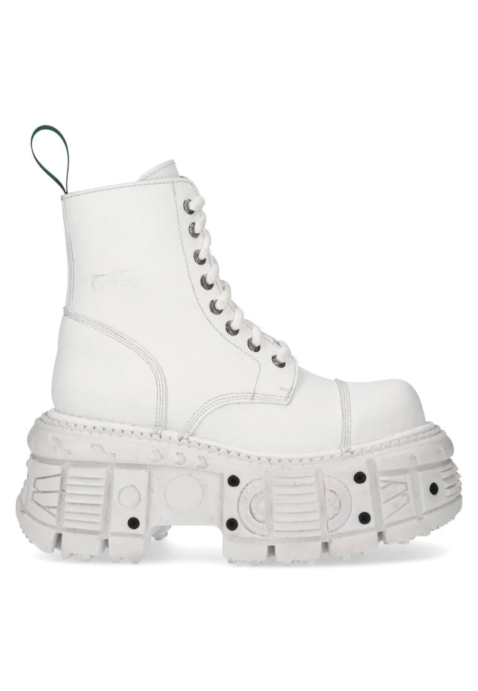 Impericon M Tankmili 083C V6 White Boots weiss vegan