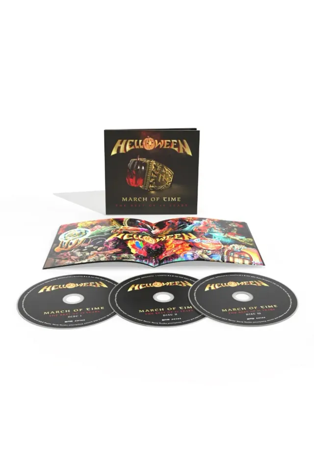 Helloween March Of Time Best Of 3CD Digipak 40 Years