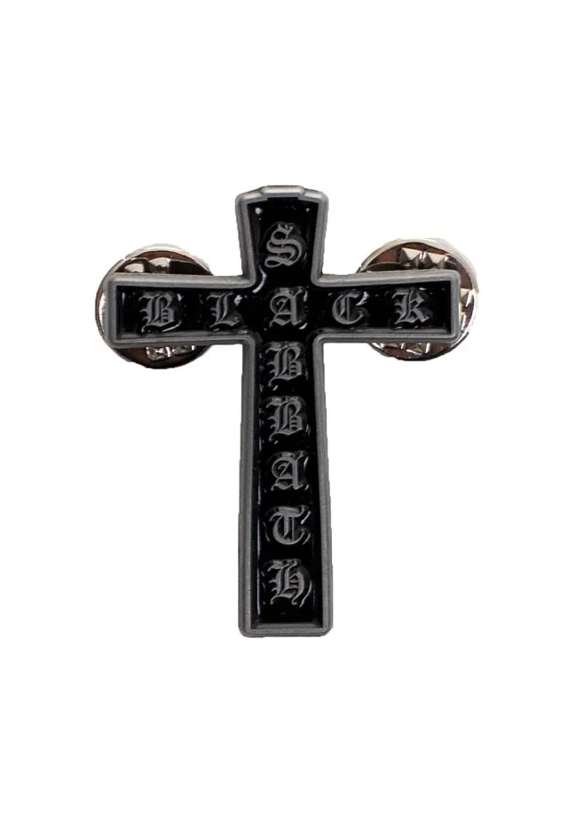 Impericon Cross Pin schwarz Emaille Onesize