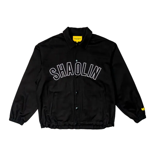 Wu-Tang Shaolin Coaches Jacke Gelb mit Stickerei