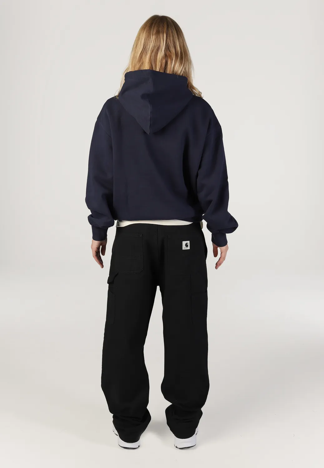 Impericon Hooded Casey Navy Silver Hoodie Damen XS