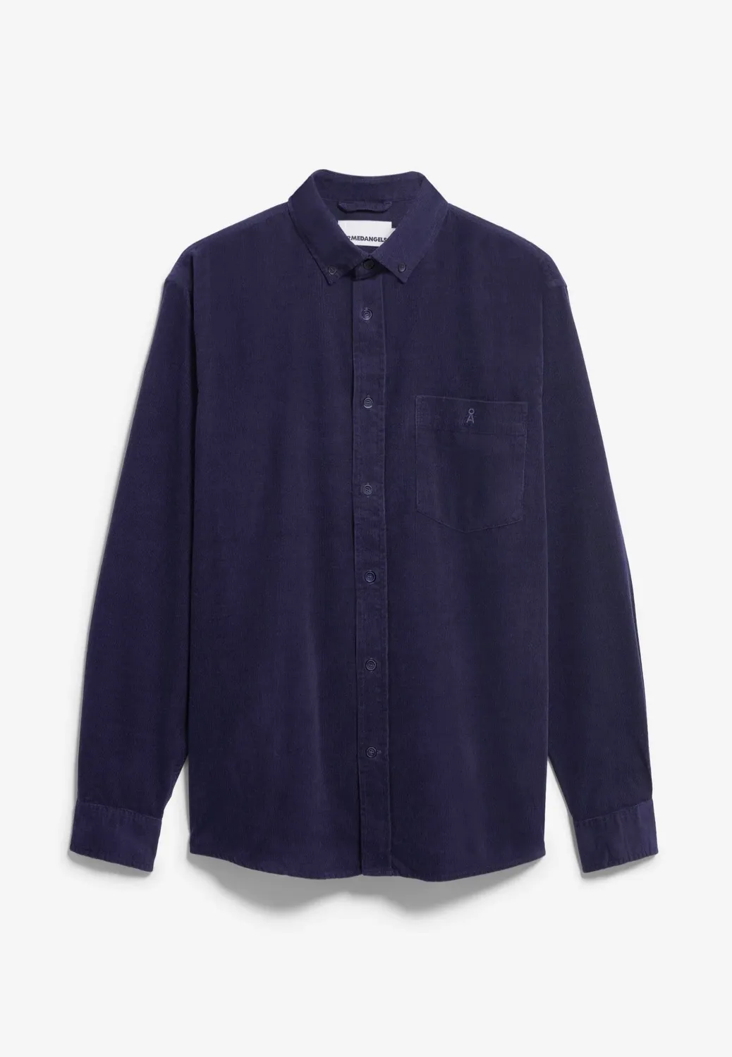 Impericon Corduroy Tinted Navy Hemd navy Baumwolle