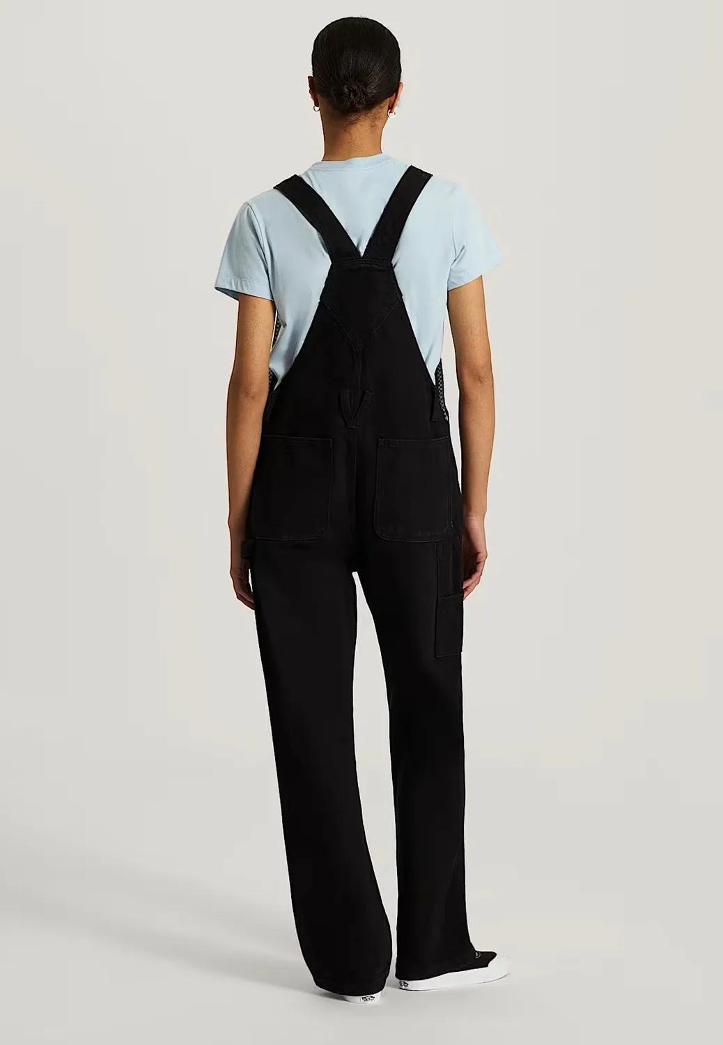 Impericon Chore Denim Overall Black Rinse Hose schwarz