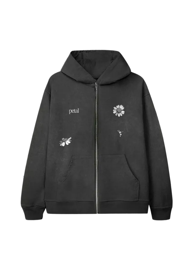 Ariana Grande Petal Zip Hoodie Kapuzenjacke