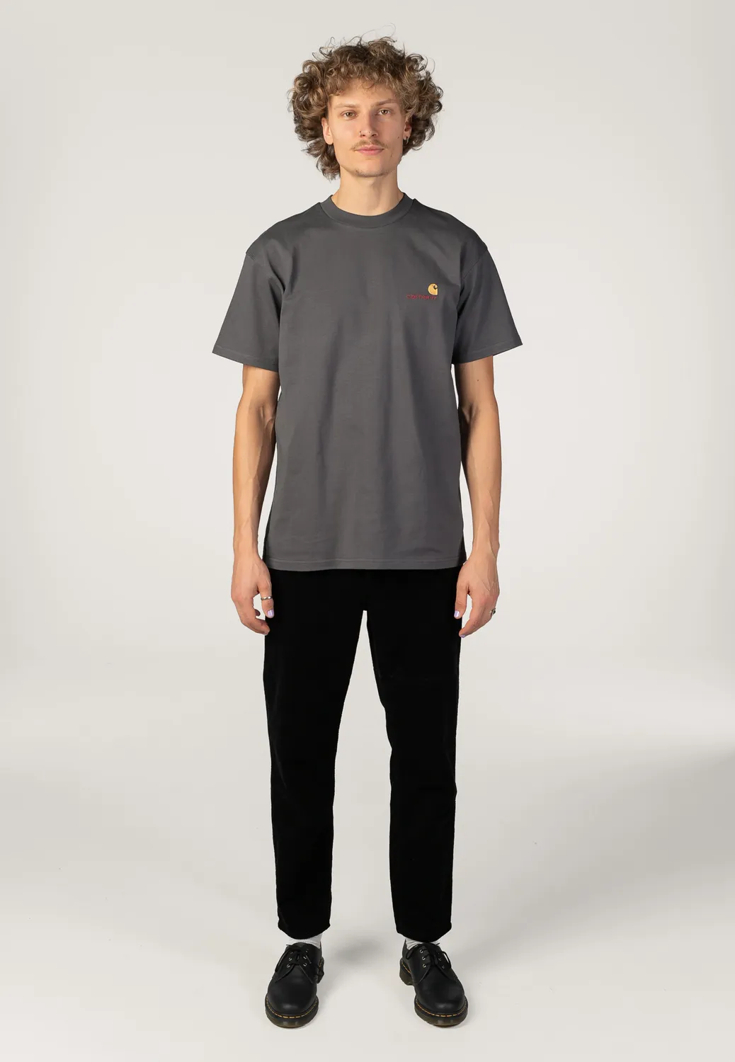 Impericon American Script T-Shirt Graphite Jersey