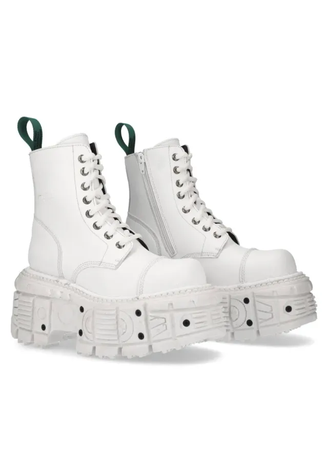 Impericon M Tankmili 083C V6 White Boots weiss vegan