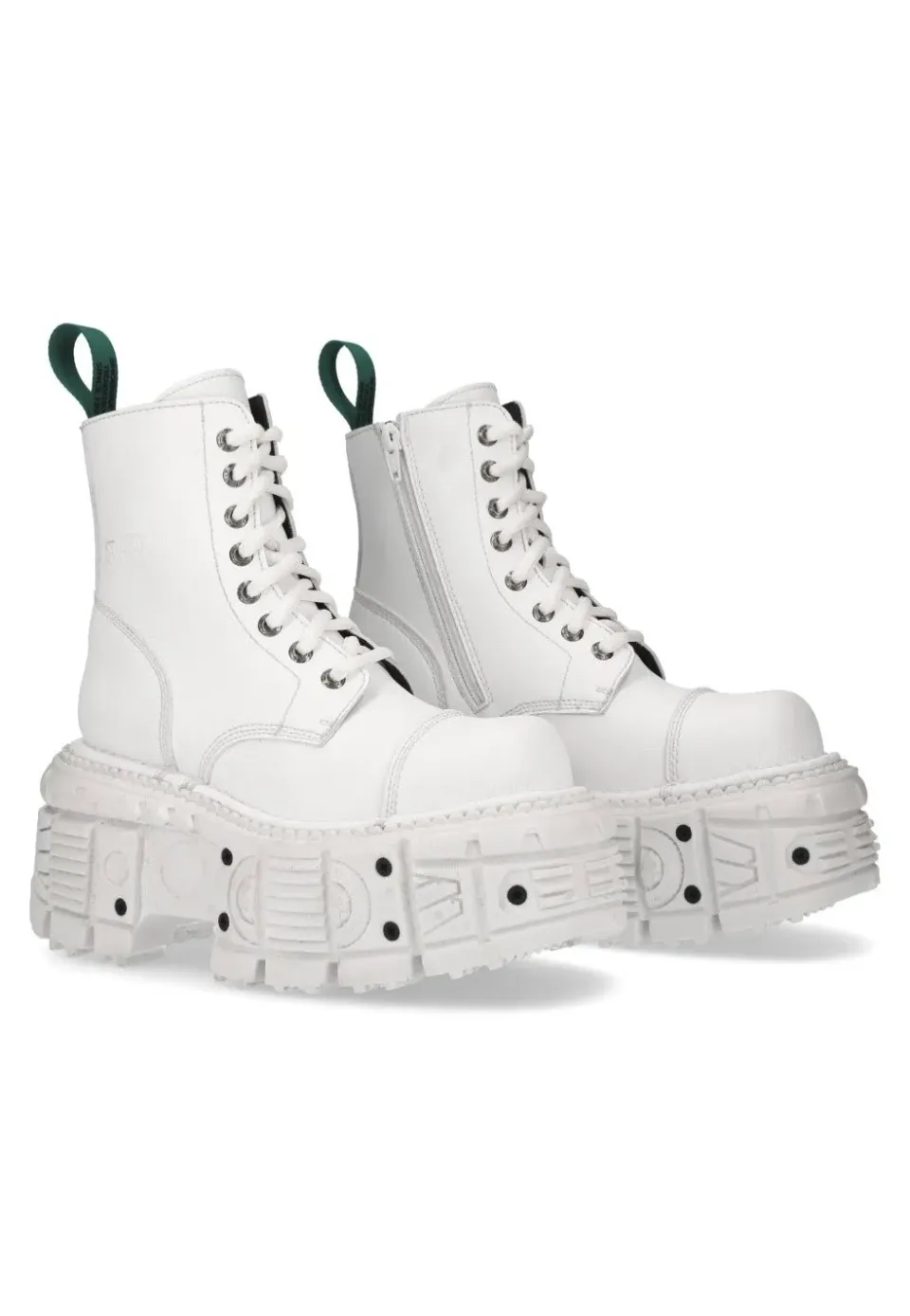 Impericon M Tankmili 083C V6 White Boots weiss vegan