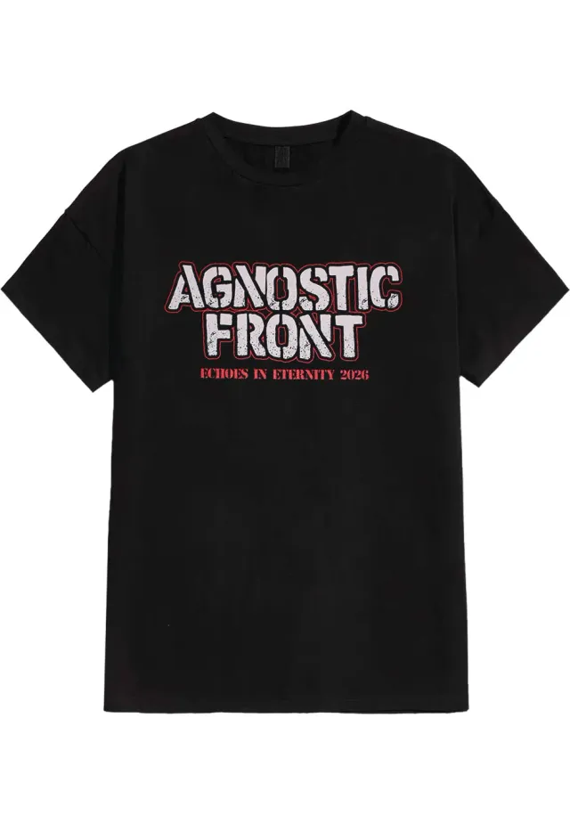 Impericon Echoes Frame Tour 2026 T-Shirt schwarz Jersey